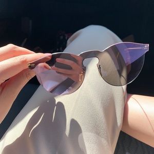 Rose gold tinted sun glasses (Leonard II Mask)